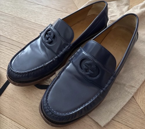 Gucci mocassino blue - blue, 12