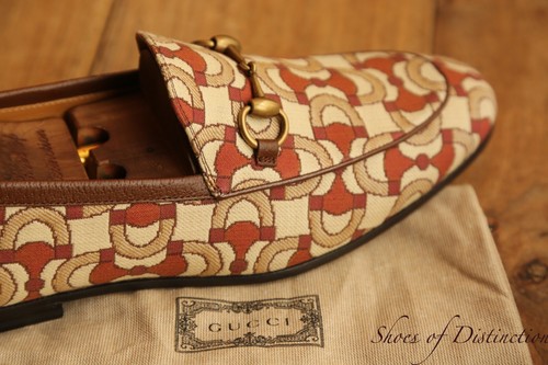 Scarpe mocassini gucci tela - scarpe,