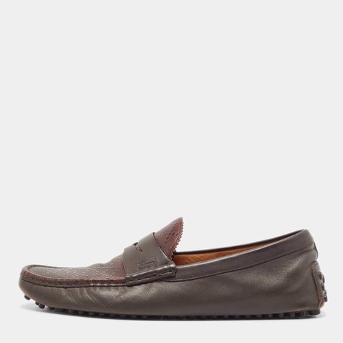 Mocassini gucci pelle - gucci,