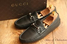 Mocassini Gucci GG neri in