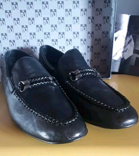 Scarpe mocassini pelle nera - in,