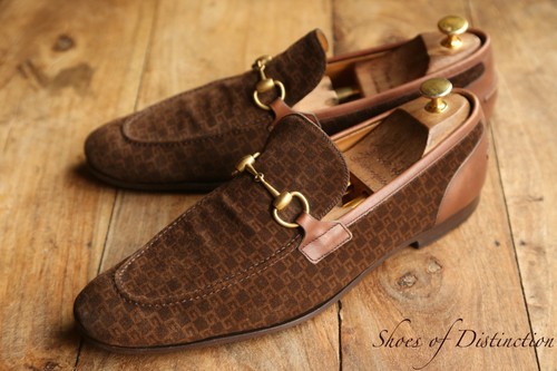 Scarpe mocassini gucci marrone - scarpe,