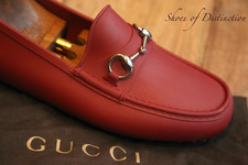Scarpe mocassini Gucci rosso