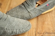 Gucci mocassini in camoscio