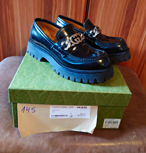 Mocassino gucci chunky - gucci, gg