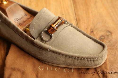 Scarpe mocassini gucci grigie - gucci,