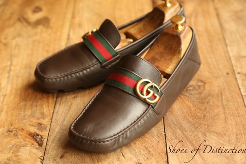 Scarpe mocassini gucci brown - gucci,