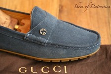 Mocassini Gucci GG blu