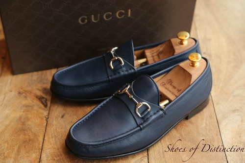 Scarpe mocassini gucci blu - mocassini,