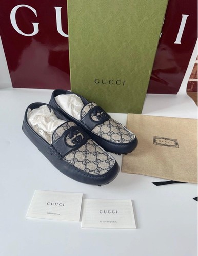 Mocassini gucci canvas eu - mocassini,