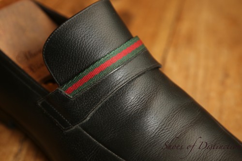 Gucci scarpe pelle nera - nera, con