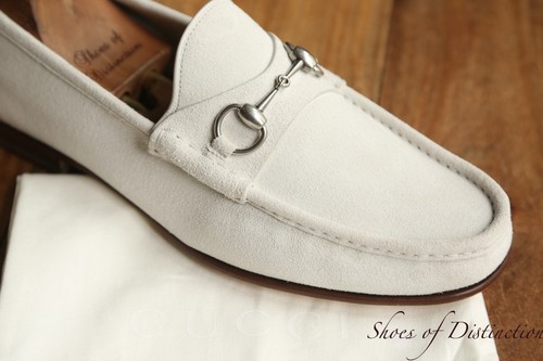 Scarpe mocassini gucci beige - gucci,