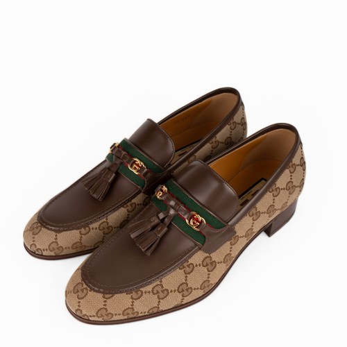 Gucci mocassini uomo tela - uomo,