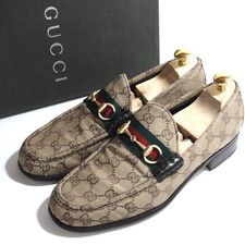 Mocassini Gucci GG Logo Sherry